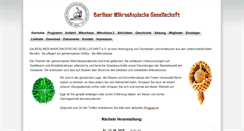 Desktop Screenshot of berliner-mikroskopische-gesellschaft.de